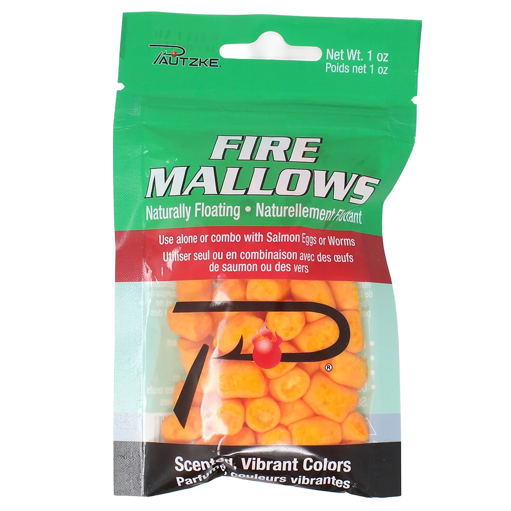 Pautzke Fire Mallows Orange Garlic