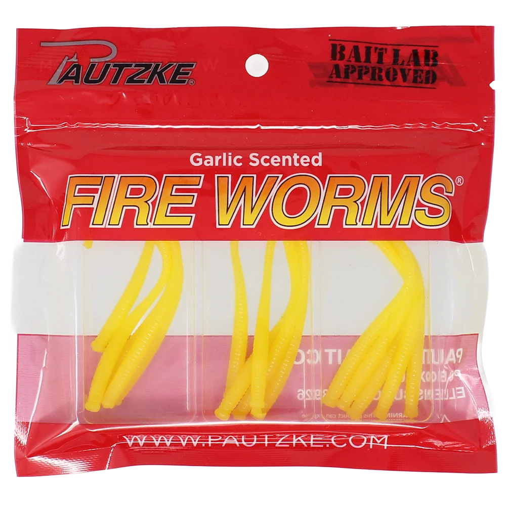 Pautzke Fire Worms Yellow
