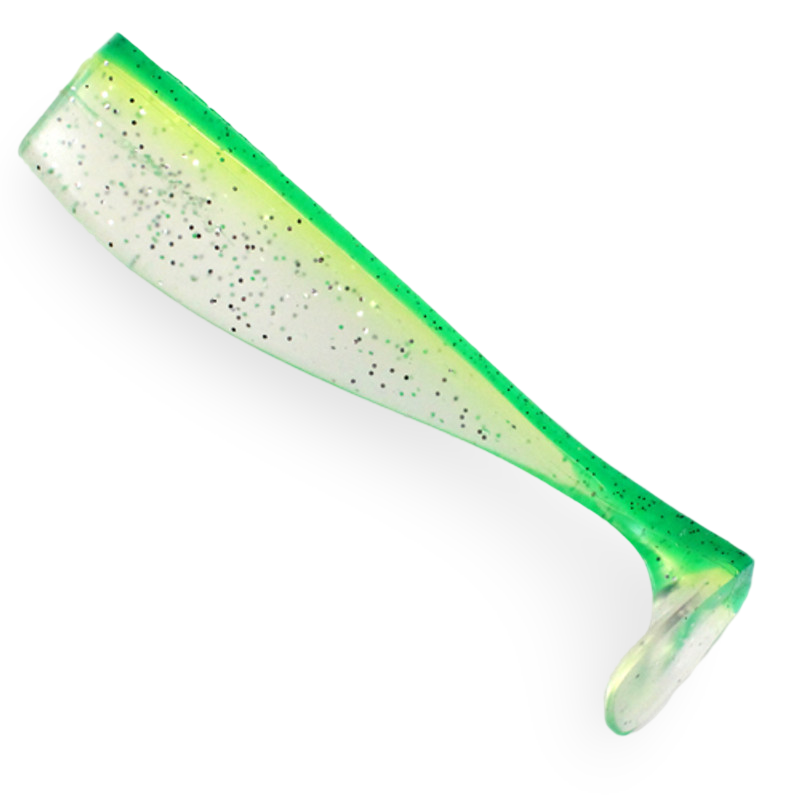 Pitbull Tackle Swimbait UV Hot Tail Ghost Green Mackerel