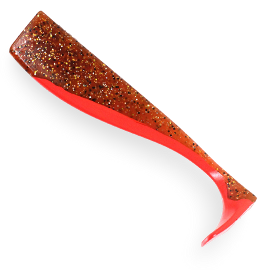 Pitbull Tackle Swimbait UV Hot Tail Hot Squid