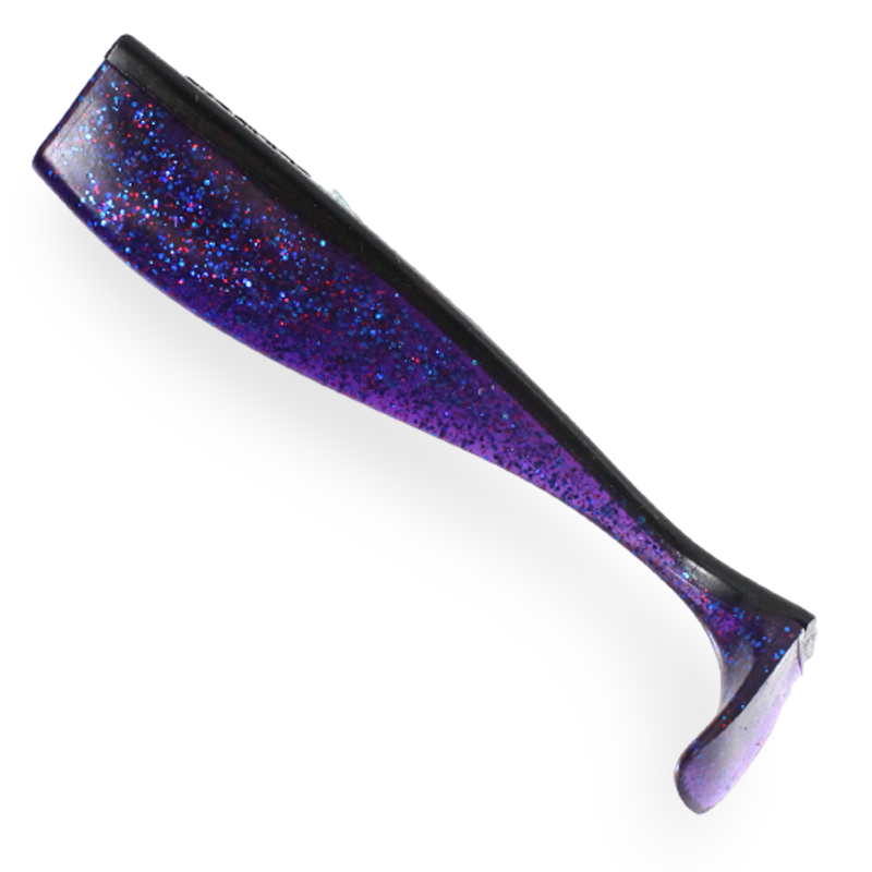 Pitbull Tackle Swimbait UV Hot Tail Morbid Midnight