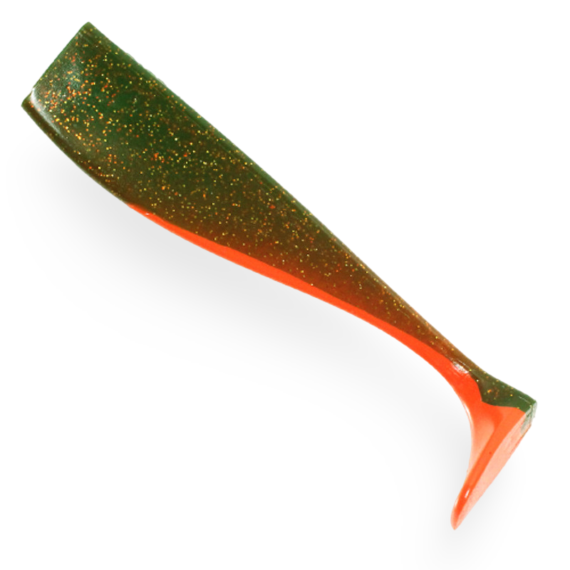 Pitbull Tackle Swimbait UV Hot Tail Motor Oil