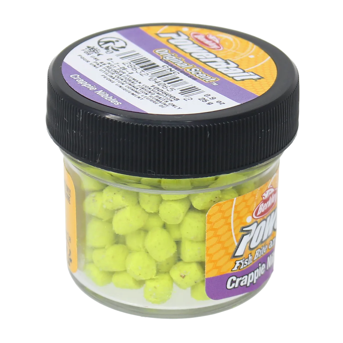 Powerbait Crappie Nibbles Chartreuse