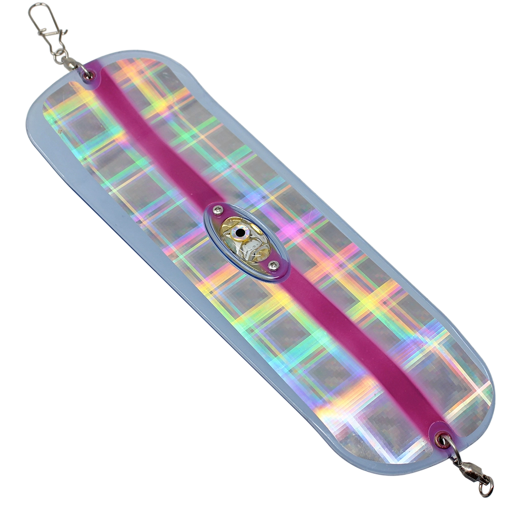 Pro-Troll ProFlash Lighted 11 Flasher Plaid with Purple Stripe