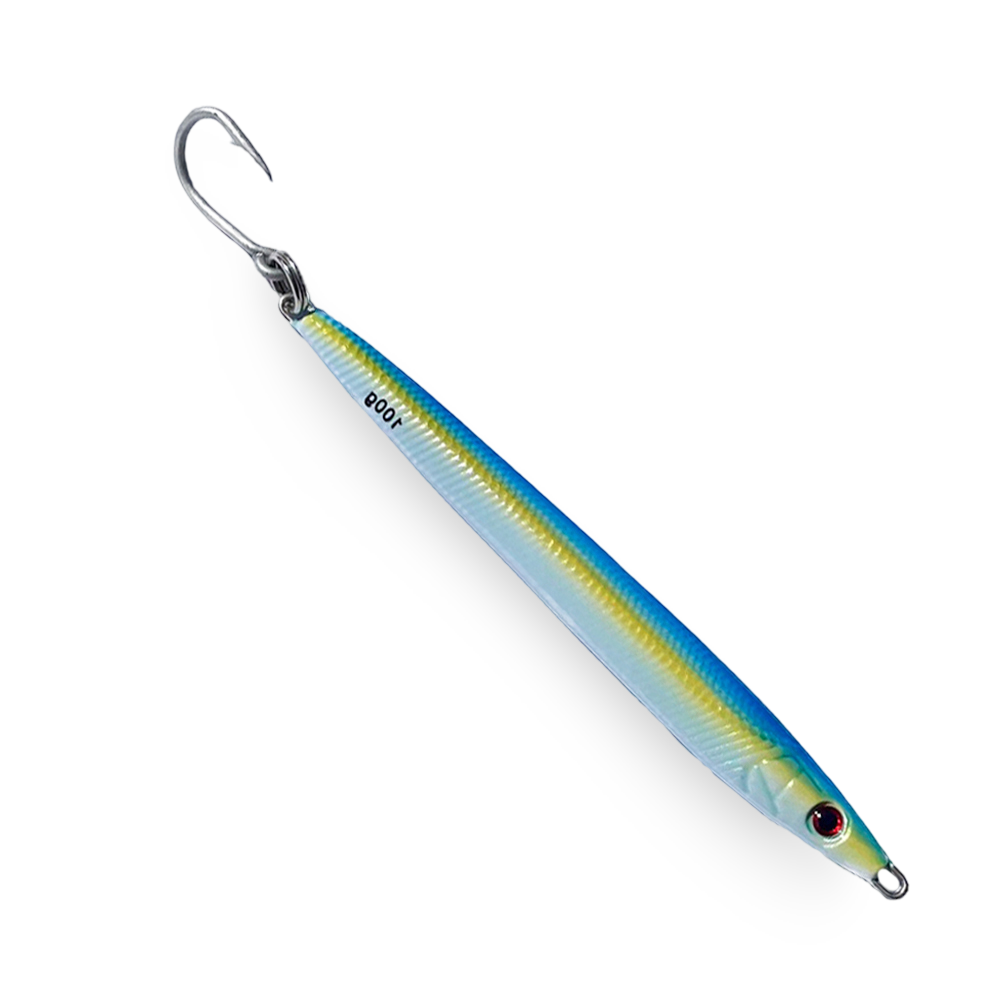 Puget Pounder Jig Blue Yellow White