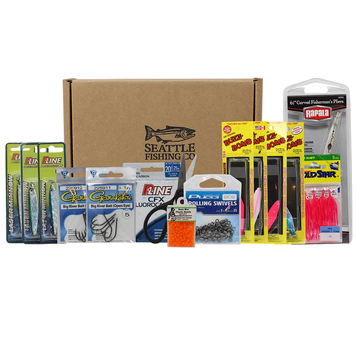 Puget Sound Beach Fishing Gift Box Medium