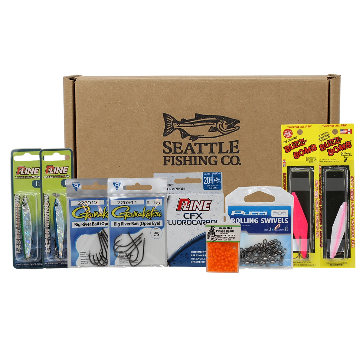 Puget Sound Beach Fishing Gift Box Small