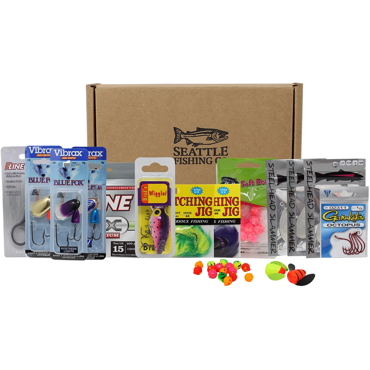 Salmon River Fishing Gift Box Medium