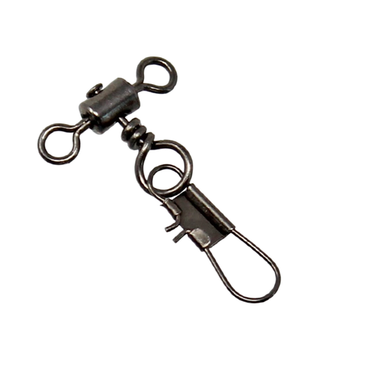 Rolling Drop Swivel with Interlock Snap