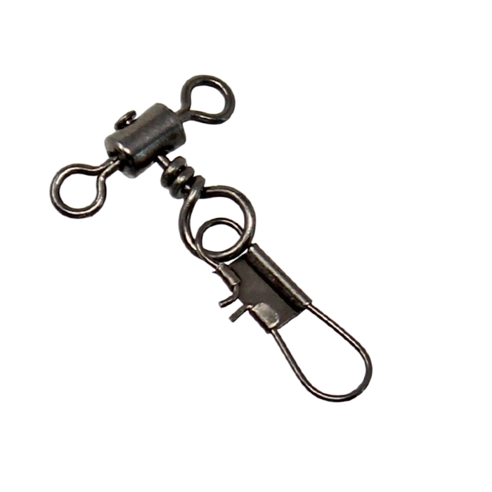 Rolling Drop Swivel with Interlock Snap