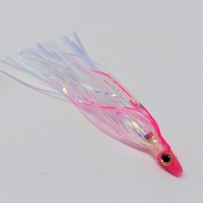 Silver Horde Ace Hi Fly Needlefish UV Pink Splatter