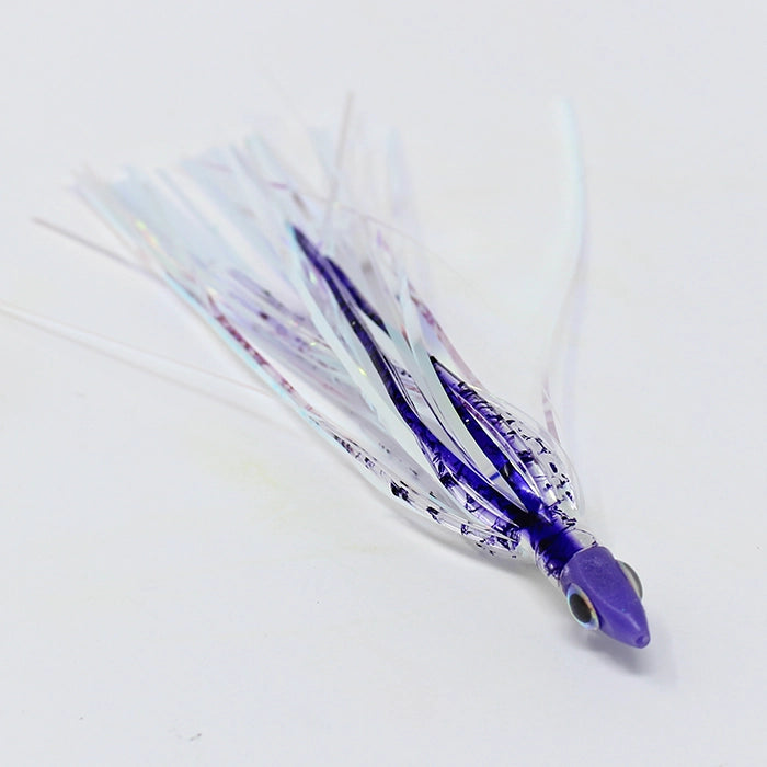 Silver Horde Ace Hi Fly Needlefish UV Purple Splatter