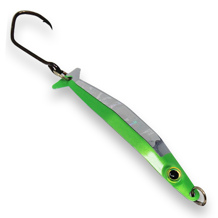 Silver Horde Coho Killer Spoon Green Haze