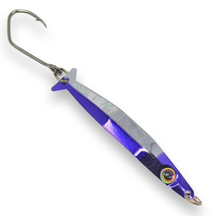 Silver Horde Coho Killer Spoon Purple Haze