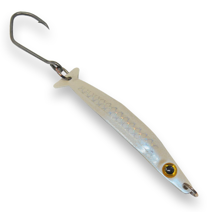 Silver Horde Coho Killer Spoon White Lightning