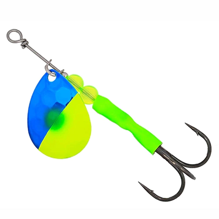 Simon Colorado Spinner 9 Hex Gold Chartreuse Dot Blue