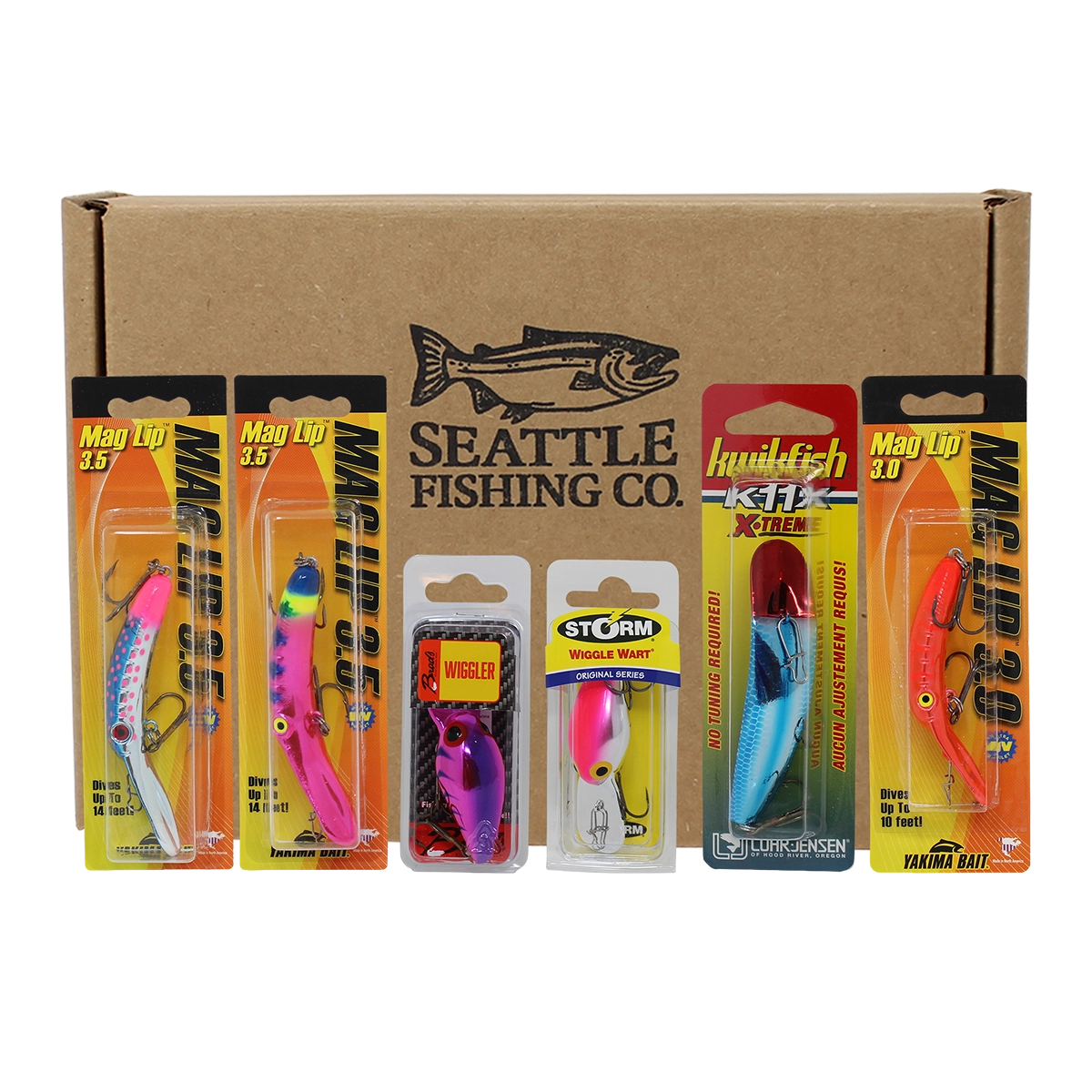 Steelhead Salmon Plug Fishing Gift Box Small