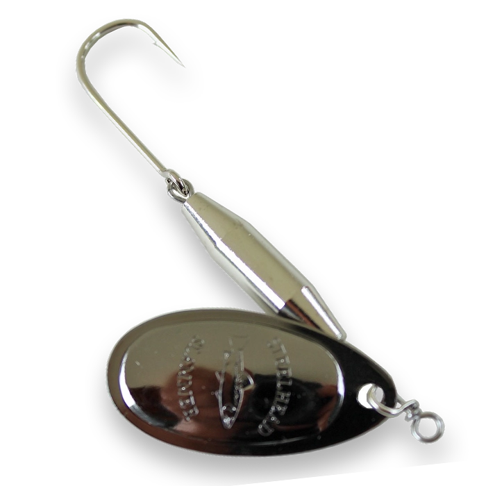 Steelhead Slammer Spinner Nickel Black Nickel Blade