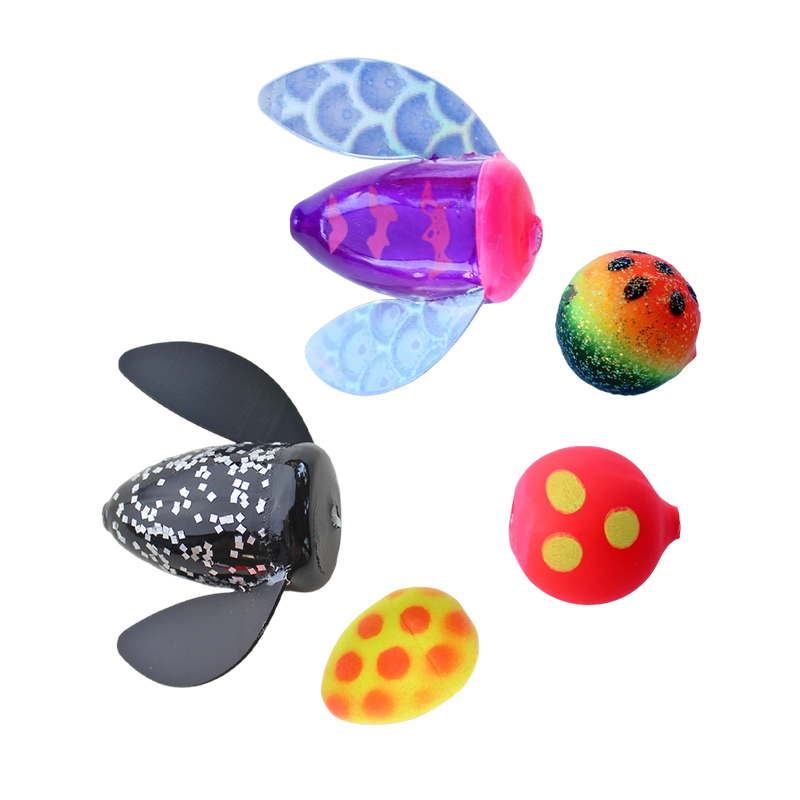 Spin-N-Glo's, Corkies & Yarn