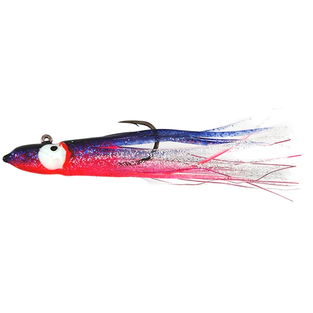 Aerojig Twitching Death Jig 1/2 Ounce - Black, Purple & Blue