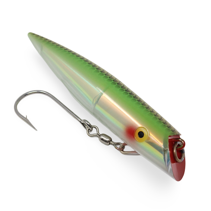 Tomic Plug Classic 5 Inch UV Burst Shamrock