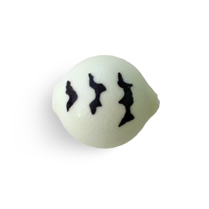 Yakima Bait Lil Corky Blue Glo Black Tiger