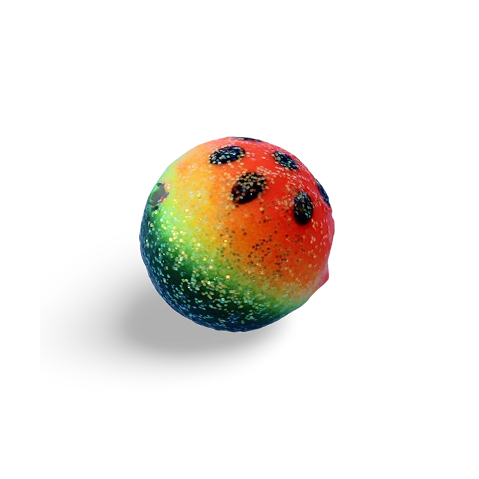 Yakima Bait Lil Corky Glitter Fire Tiger