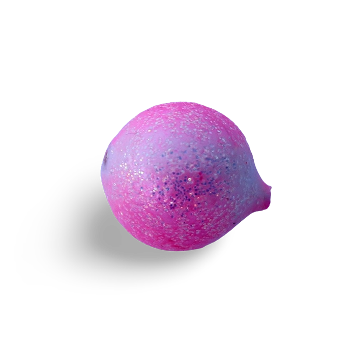 Yakima Bait Lil Corky Glitter Pink Pearl