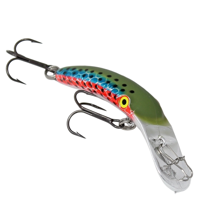 Yakima Bait Mag Lip Plug Metallic Rainbow Trout