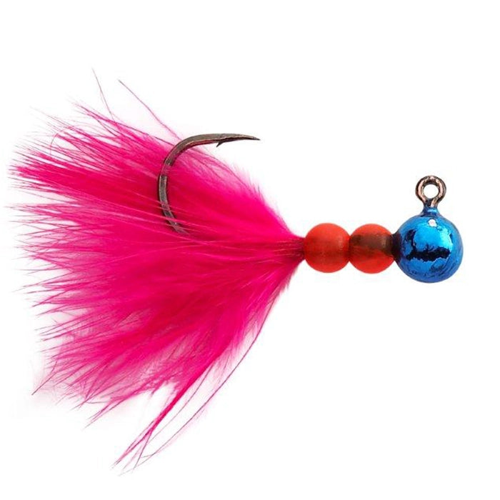 Yakima Bait Maxi Jig Metallic Blue Pink Marabou