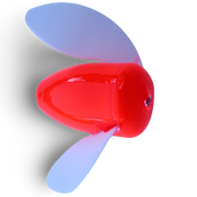 Yakima Bait Spin N Glo RR-WH