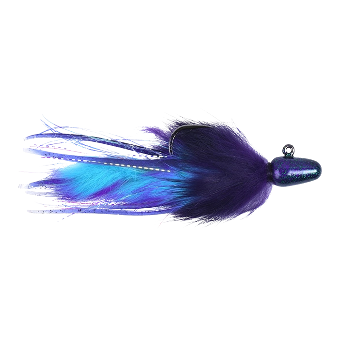 Yakima Twitching Jig Purple Purple Bright Blue Purple