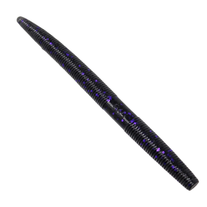 Yamamoto 5 Inch Senko 157 Smoke Black Purple Flake