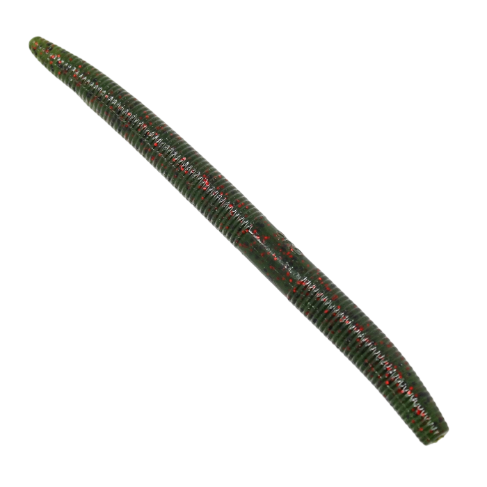 Yamamoto 5 Inch Senko 208 Watermelon Black Red Flake