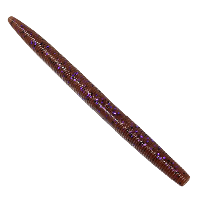 Yamamoto 5 Inch Senko 221 Cinnamon Black Purple Flake