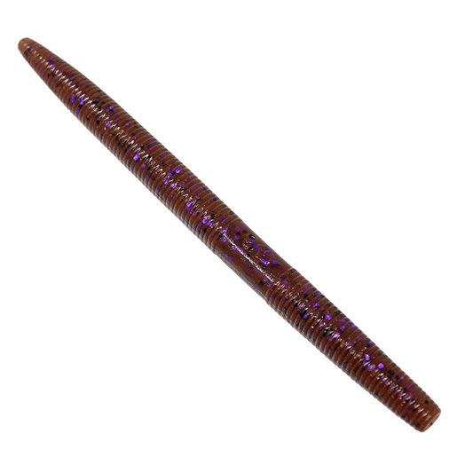 Yamamoto 5 Inch Senko 221 Cinnamon Black Purple Flake