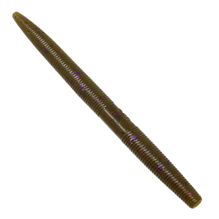 Yamamoto 5 Inch Senko 330 Green Pumpkin Purple Copper Flake