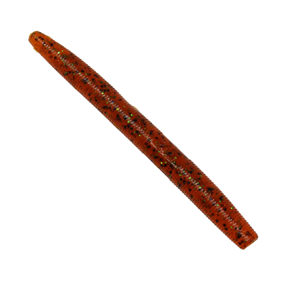 Yamamoto Baits 4in Senko 196 Pumpkin Black Green Flake