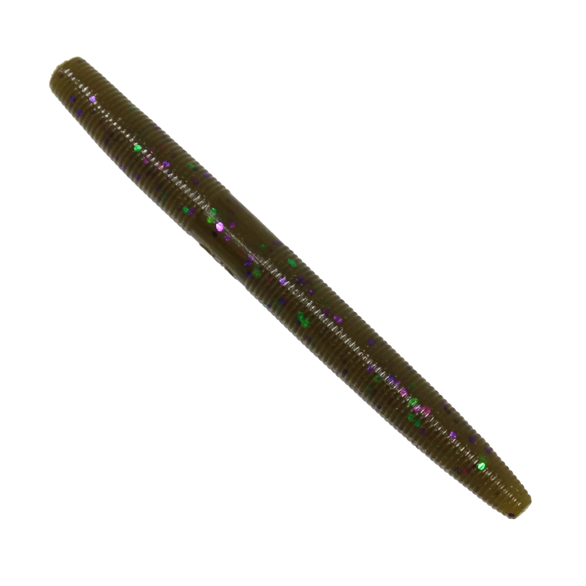 Yamamoto Baits 4in Senko 301 Green Pumpkin Large Green Purple Flake