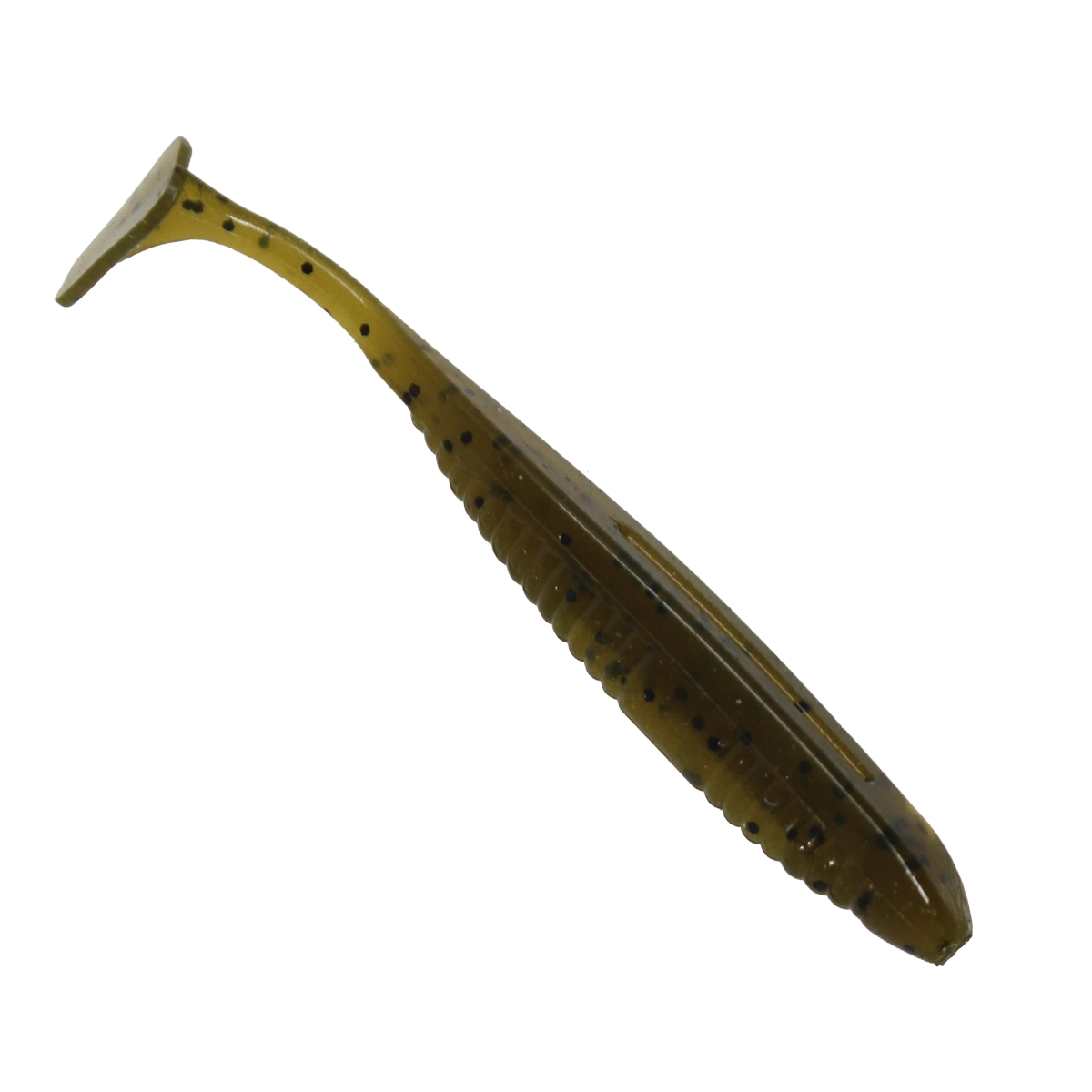 Yamamoto Shad Shape Swimmer 297 Green Pumpkin Black Flake