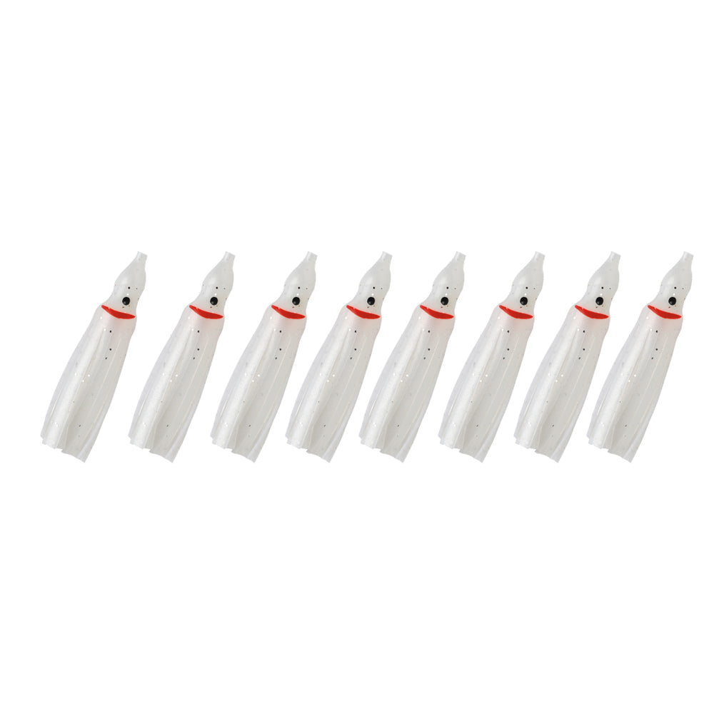 P-Line Sunrise Squid 1.5" 8-pack White