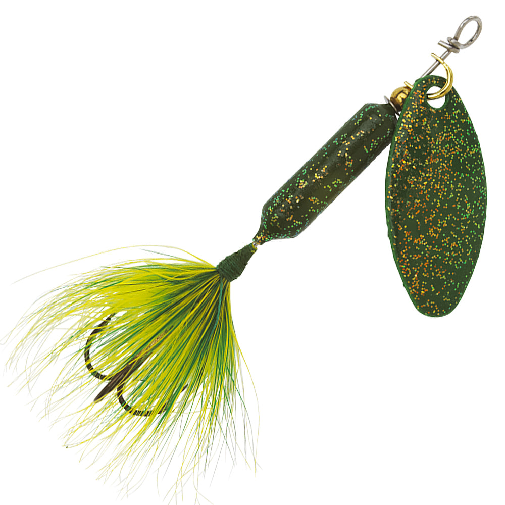 Yakima Bait Roostertail Spinner - Glitter Frog