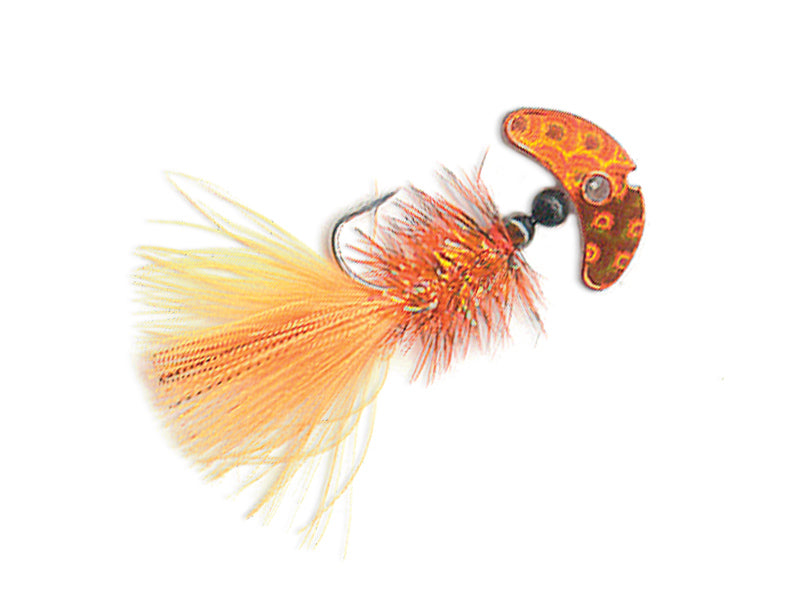 Mack's Smile Blade Fly - Size 2 Copper Scale & Burnt Orange