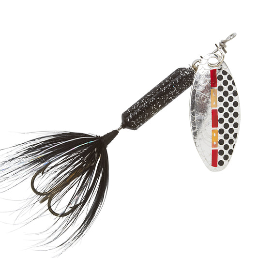 Yakima Bait Roostertail Spinner - Tinsel Leech