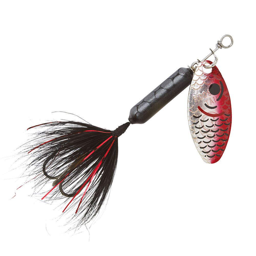 Yakima Bait Roostertail Spinner - Tinsel Black