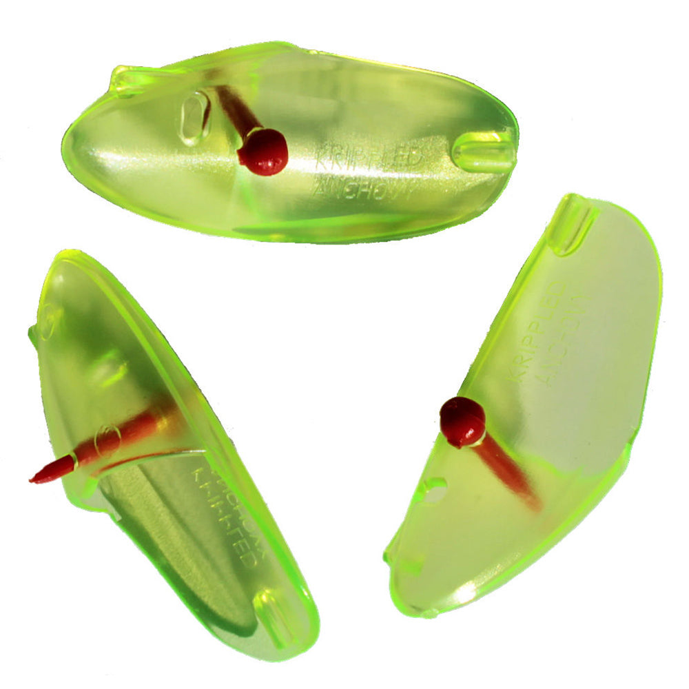 Krippled Anchovy Helmet 3-Pack Chartreuse