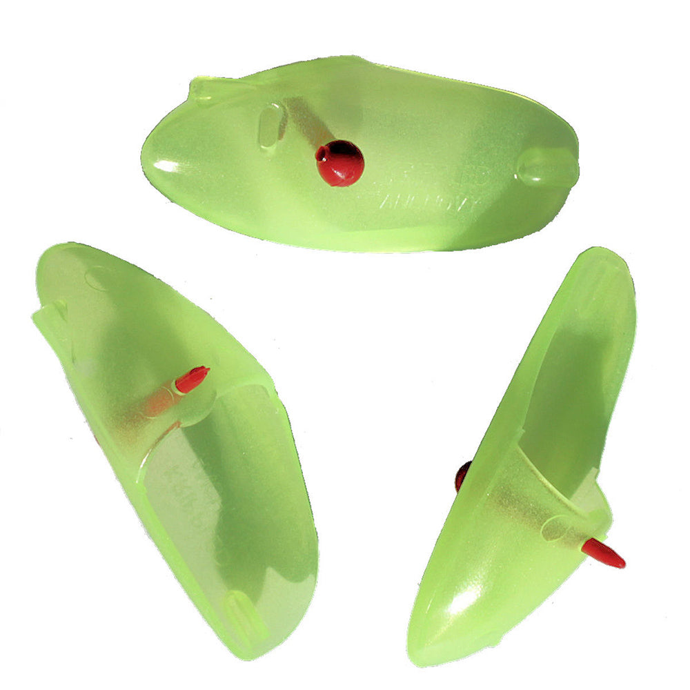 Krippled Anchovy Helmet 3-Pack Glow Chartreuse