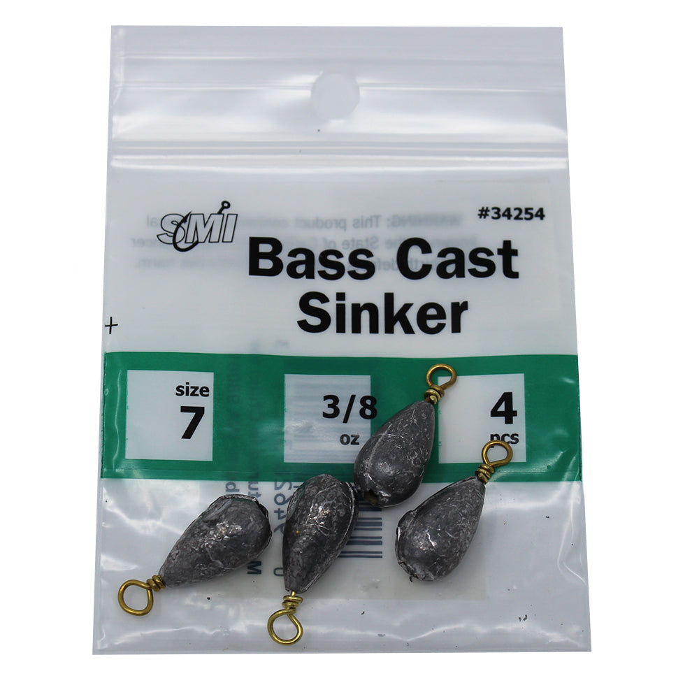 Bass Casting Sinkers