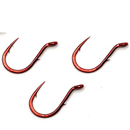 Gamakatsu Single Egg Hook Red