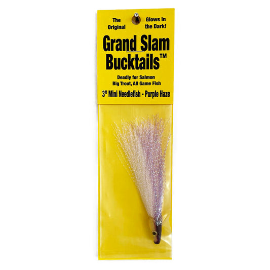 Grand Slam Bucktail 3" Mini Purple Haze